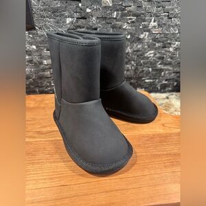 Simple Joys by Carter’s Black Boots Faux Fur Suede Toddler Unisex size 6 New